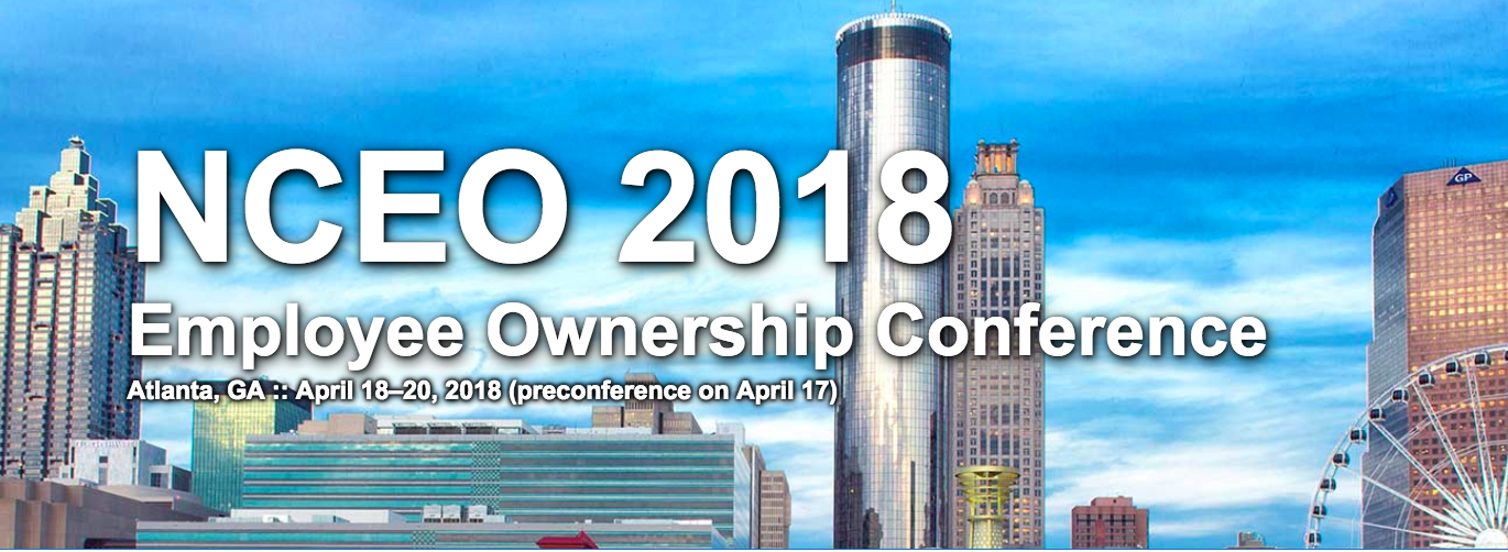 NCEO Annual Conference National Center for Employee Ownership Conference 2018 Atlanta GA