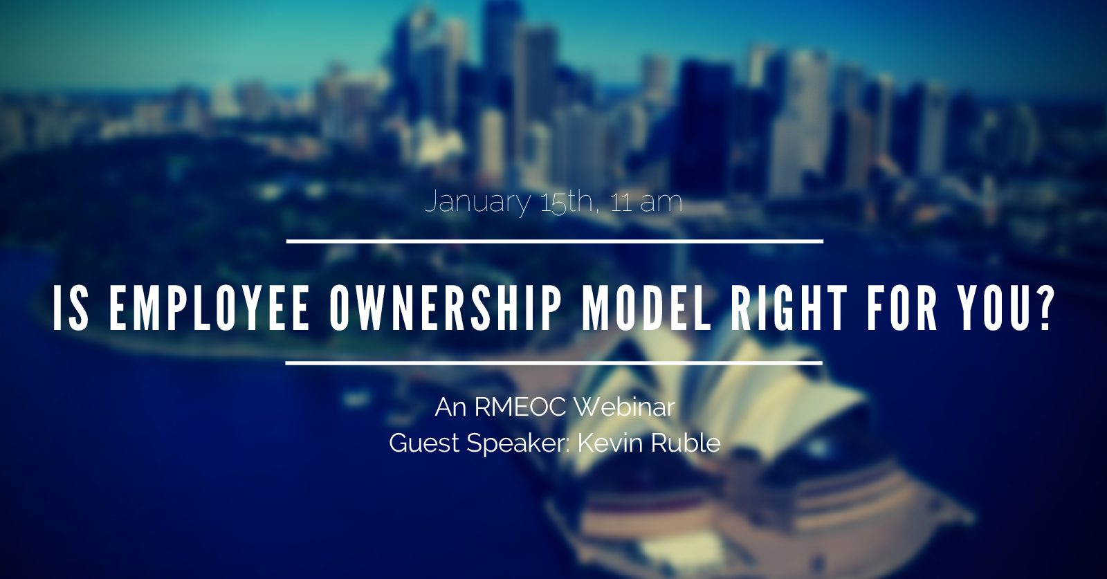 Webinar covers
