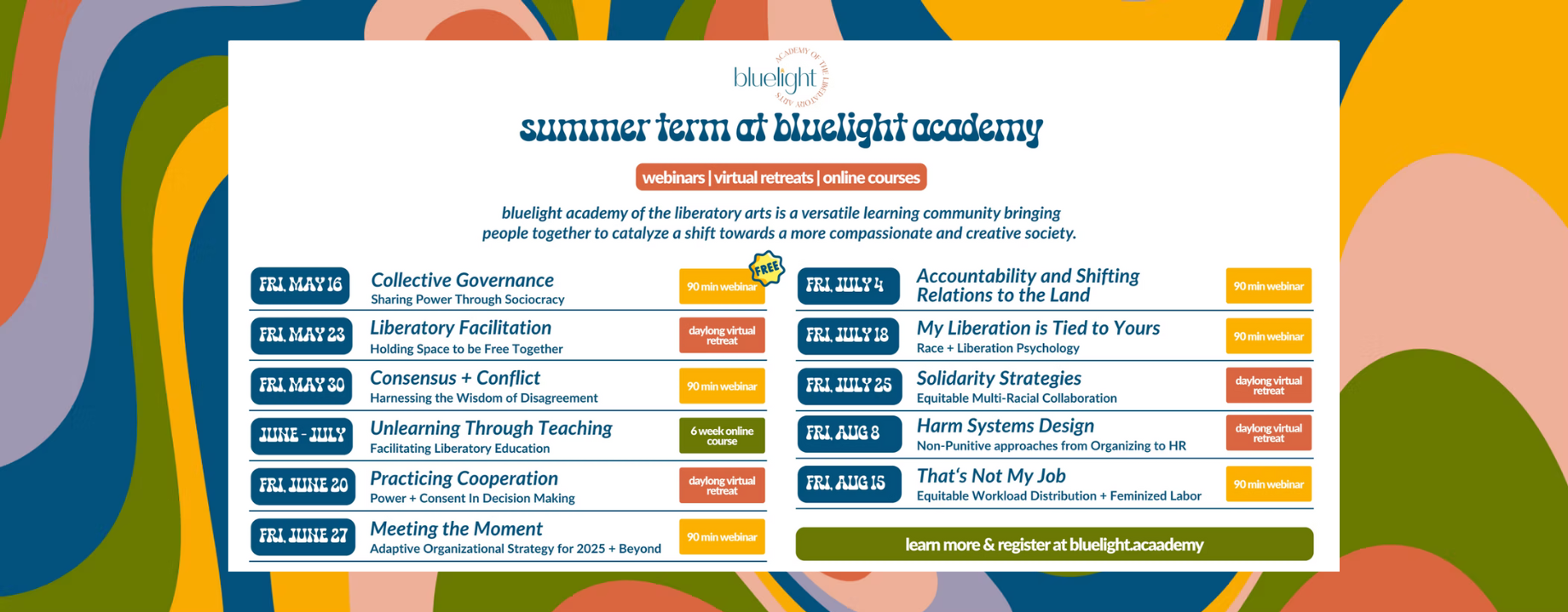Bluelight Academy Summer Program